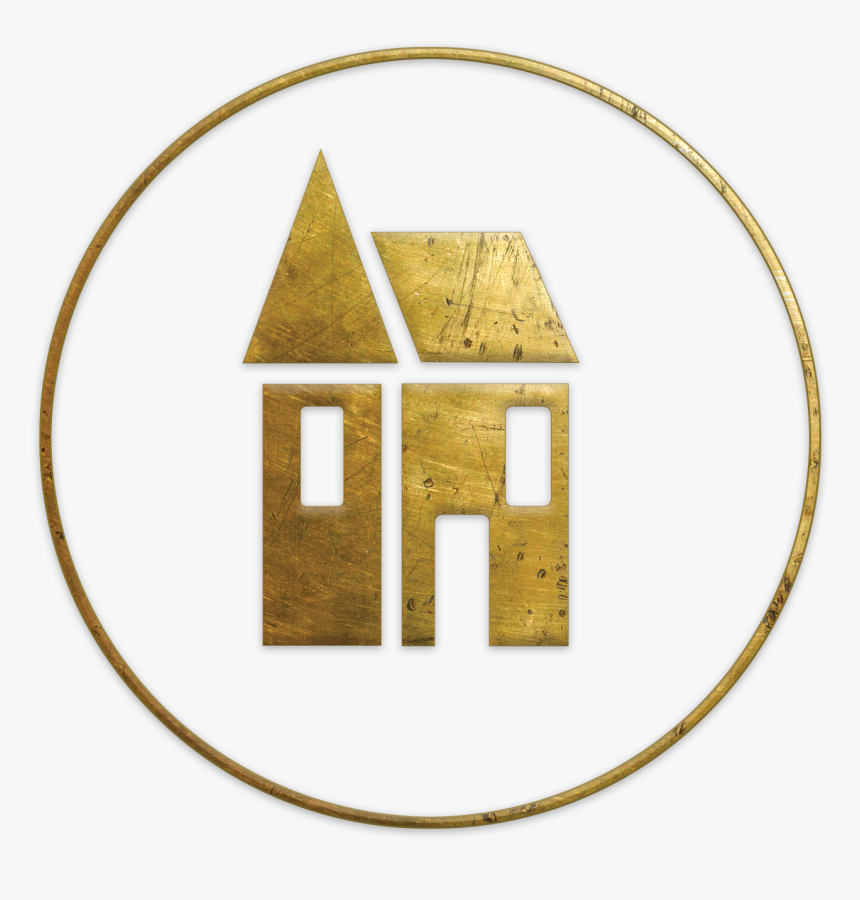 Professional Real Estate Icon - Home Icon Png Golden, Transparent Png, Free Download