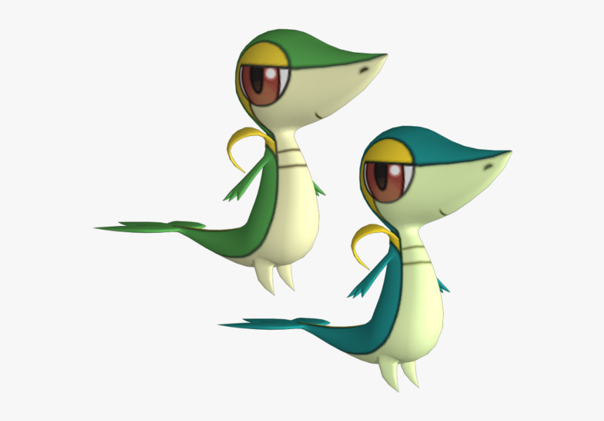 Download Pokemon Snivy - Snivy Model, HD Png Download, Free Download