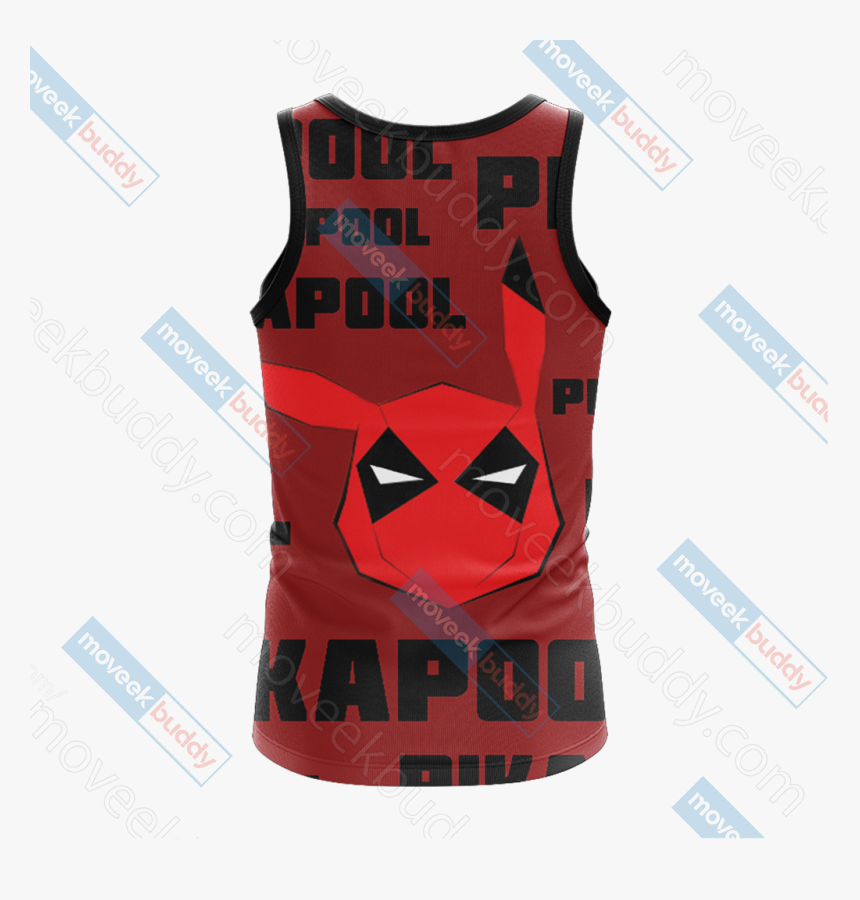 Pikapool Deadpool And Pikachu New Unisex 3d Tank Top - Vest, HD Png Download, Free Download