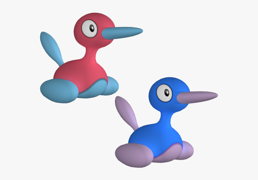 Porygon2 Model, HD Png Download, Free Download