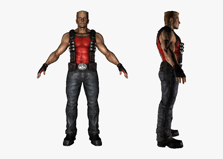 Download Zip Archive - Duke Nukem 3d Model, HD Png Download, Free Download