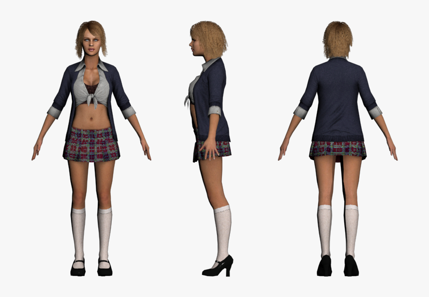 Download Zip Archive - Girl, HD Png Download, Free Download