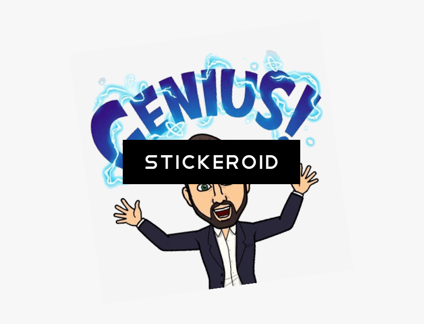 Genius Genius Reaction - Bitmoji Clip Art, HD Png Download, Free Download