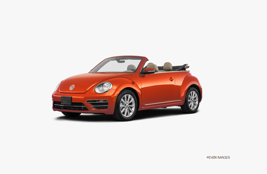 Beetle Convertible S Habanero Orange Metallic/black - 2019 Vw Beetle Habanero Orange, HD Png Download, Free Download