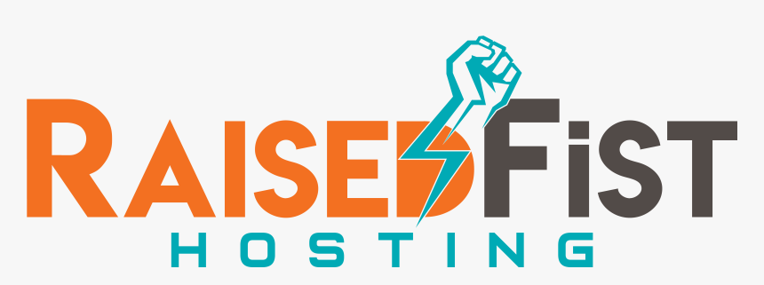Raised Fist Hosting Logo - Graphic Design, HD Png Download, Free Download