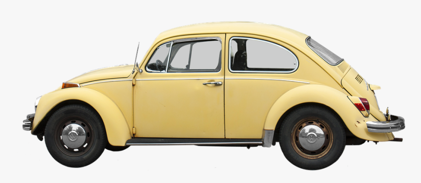 Isolated, Vw, 1200, Volkswagen, 4-cyl Boxer, Beetle - Old Beetle Car Png, Transparent Png, Free Download