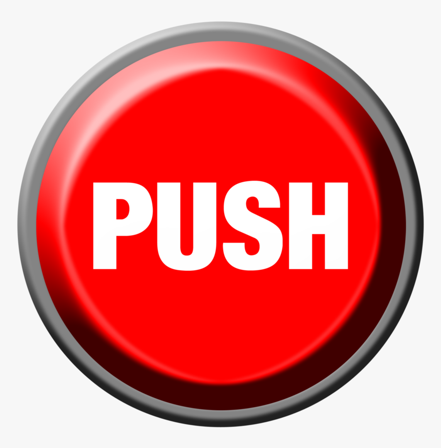 Button, Initiating Push Using Javascript Blackberry - Push Button, HD Png Download, Free Download