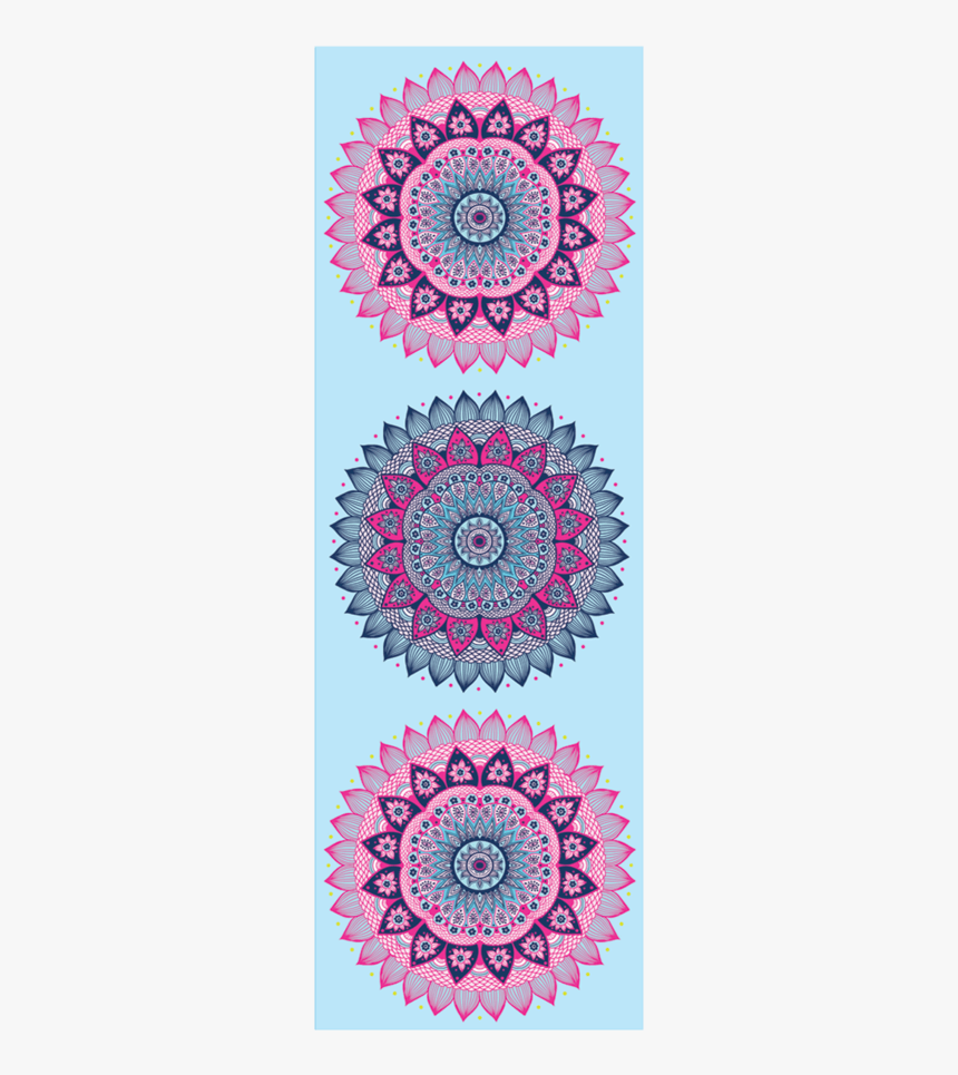 Sankalpa Cosmos Mandalas Yoga Towel - Circle, HD Png Download, Free Download