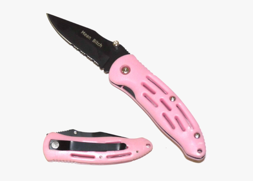 #knife #pink #gore #cute #blade #cut #nsfw #weapon - Knifeplay Knives, HD Png Download, Free Download