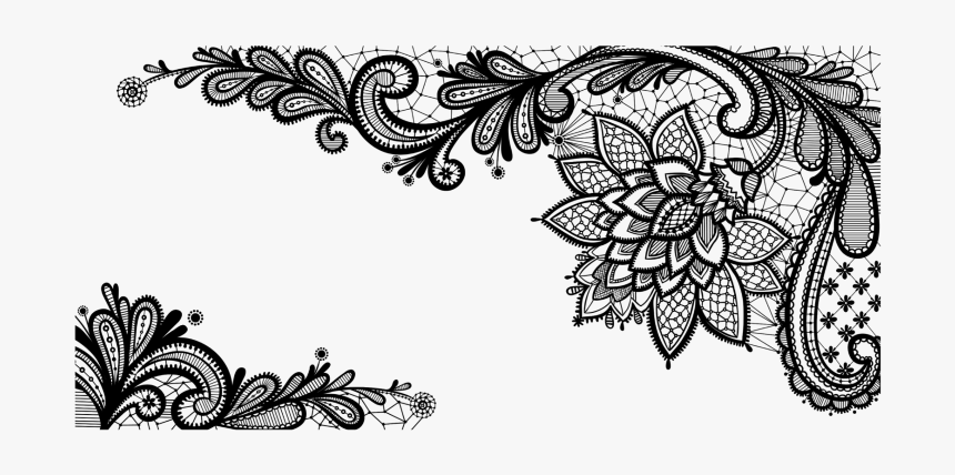 #esquinas #mandalas - Transparent Background Lace Png, Png Download, Free Download