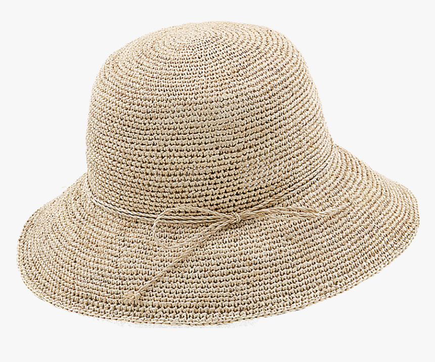 Raffia Fordable Bucket Sun Hat - Costume Hat, HD Png Download, Free Download