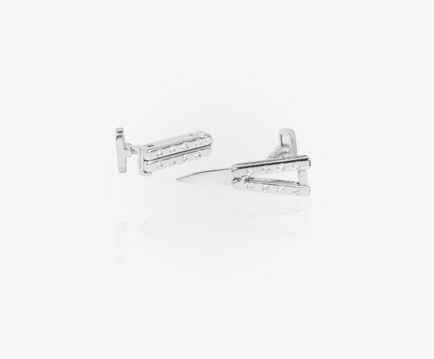 Switch Blade Cufflinks - Compass, HD Png Download, Free Download