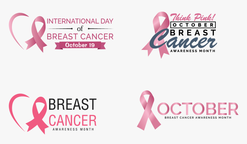 Breast Cancer October Awareness Month Campaign Design - October Is Breast Cancer Awareness Month Images White, HD Png Download, Free Download