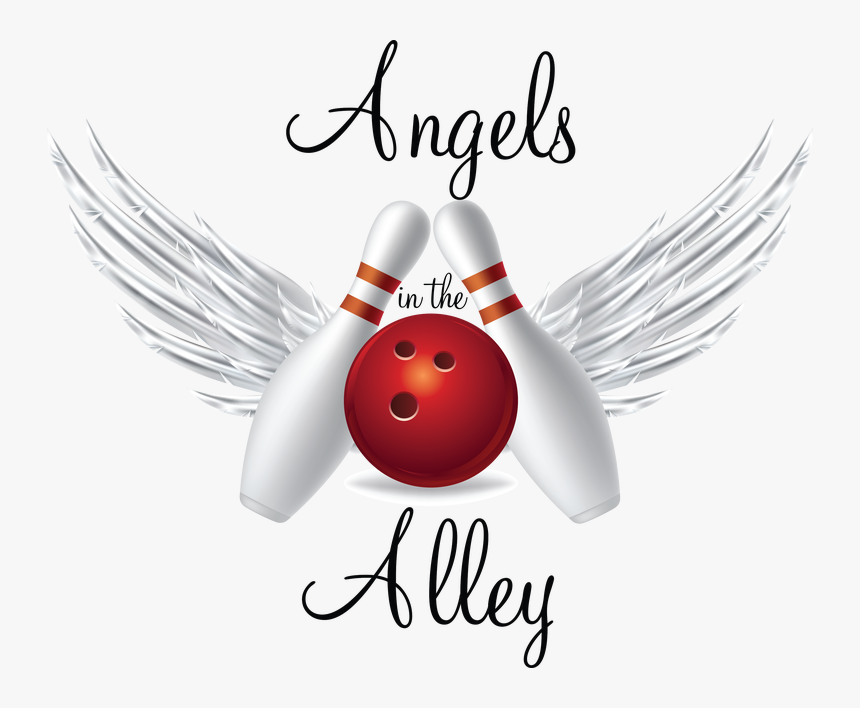 Rsz Angels In Alley Logo Cmyk Ol - Bowling Angels, HD Png Download, Free Download