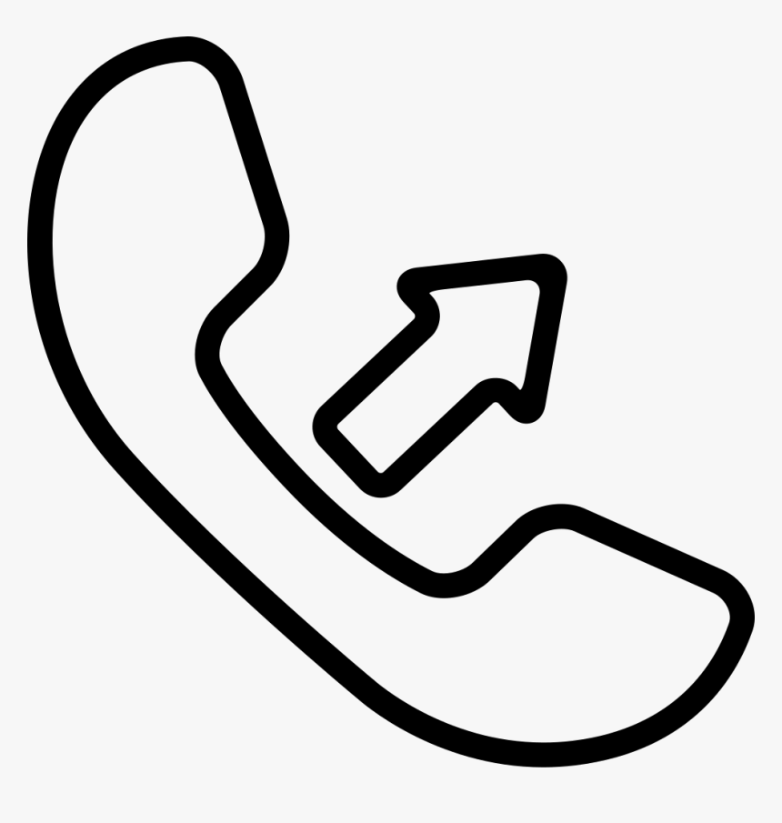 Answer A Call Interface Symbol Of Auricular With An - Small Phone Icon Png, Transparent Png, Free Download