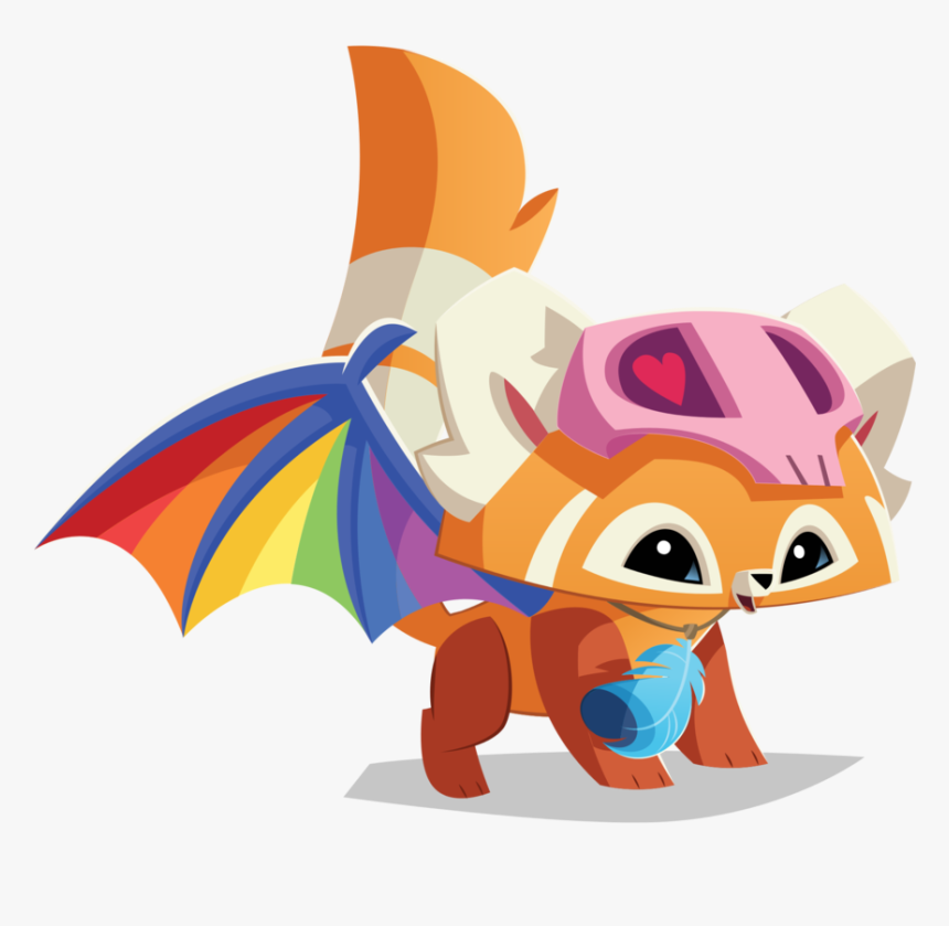 268 × 240 Pixels - Red Panda Animal Jam Animals, HD Png Download, Free Download