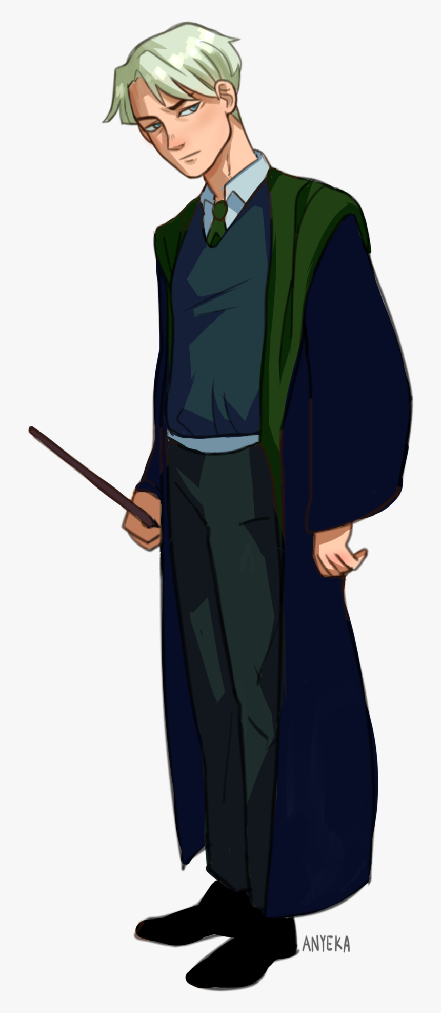 Draco Malfoy Fan Art Png, Transparent Png, Free Download
