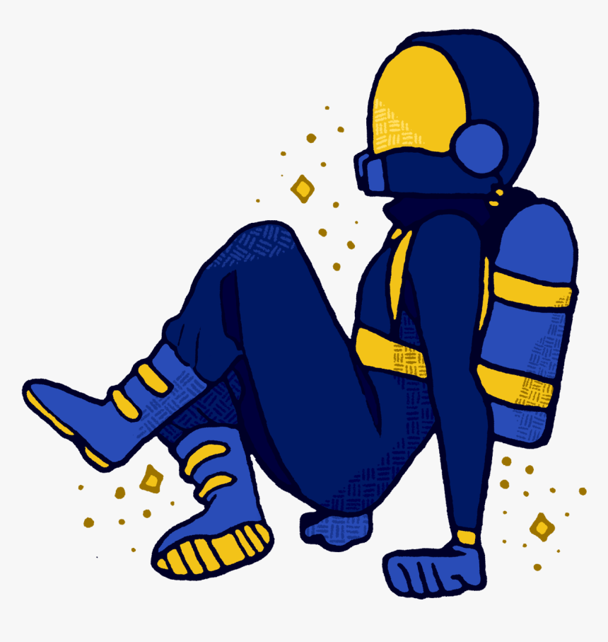 Astronaut Transparent Clipart , Png Download - Cartoon, Png Download, Free Download