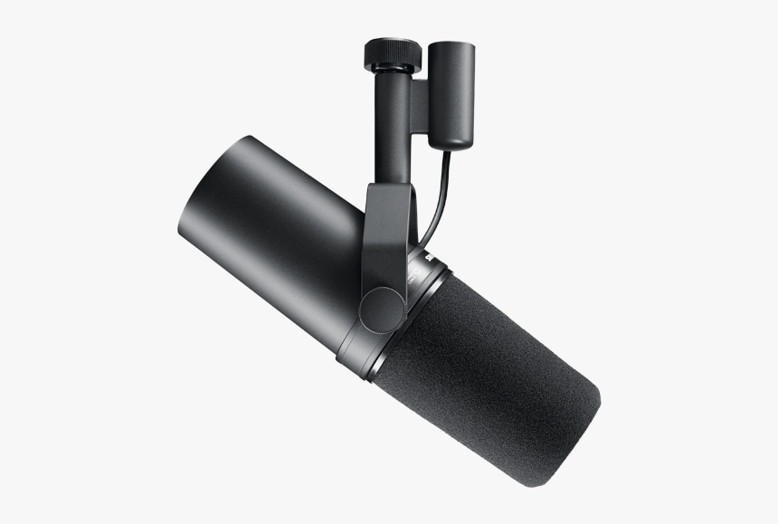 Illustration Shure Studio Microphone - Micrófono Shure Sm7b Png, Transparent Png, Free Download