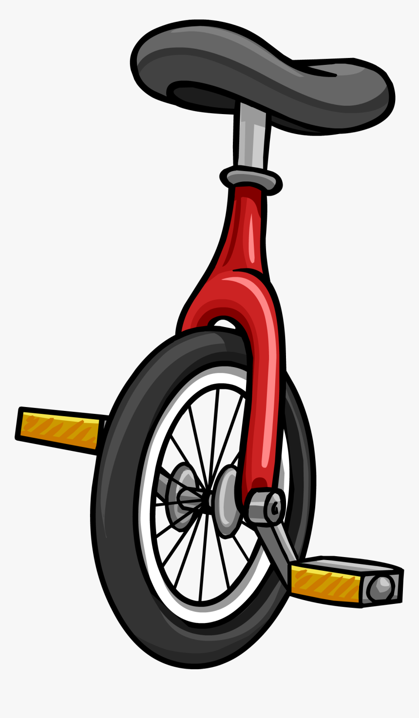 Vehicle,bicycle Wheel,clip Art,bicycle Part,unicycle,bicycle - Unicycle Clipart, HD Png Download, Free Download