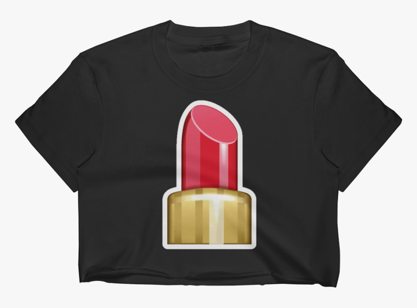 Emoji Crop Top T Shirt - Active Shirt, HD Png Download, Free Download