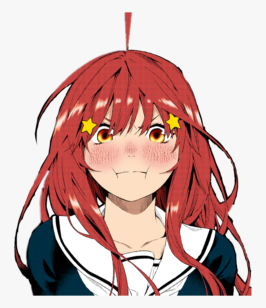 Transparent Red Eye Meme Png - Go Toubun Hanayome Itsuki, Png Download, Free Download