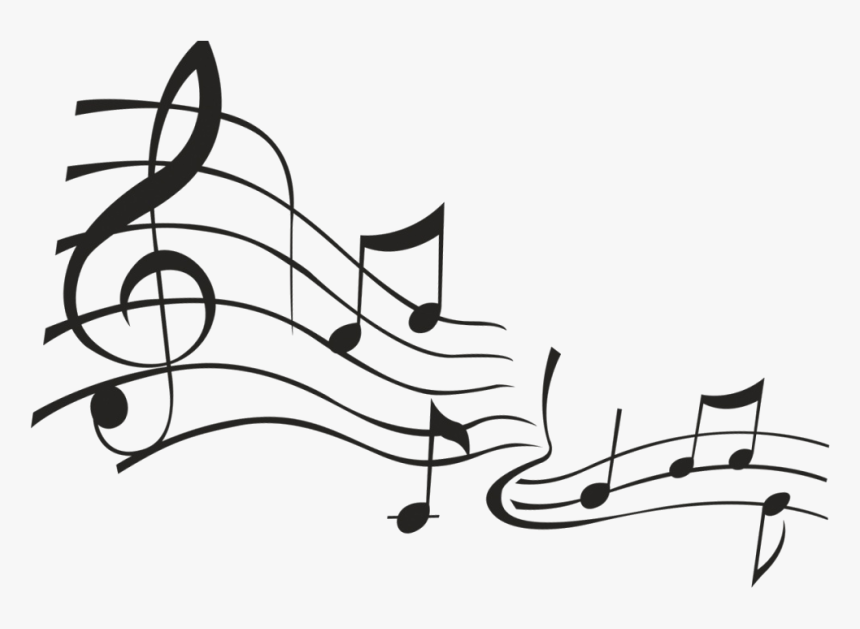 Musician Musical Note Clip Art - Musical Notes Black And White, HD Png Download, Free Download