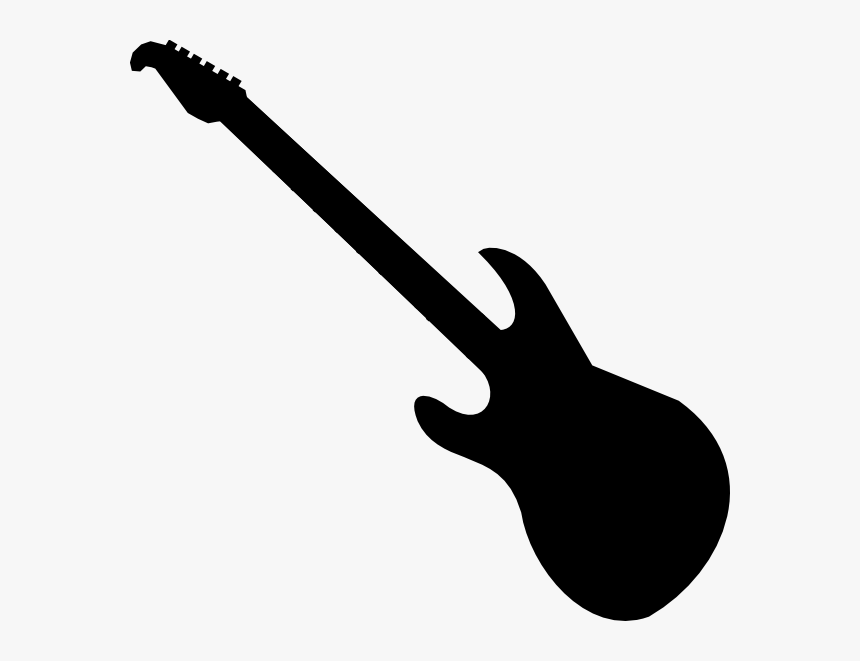 Transparent Bass Guitar Clipart - Electric Guitar Clipart Free, HD Png Download, Free Download