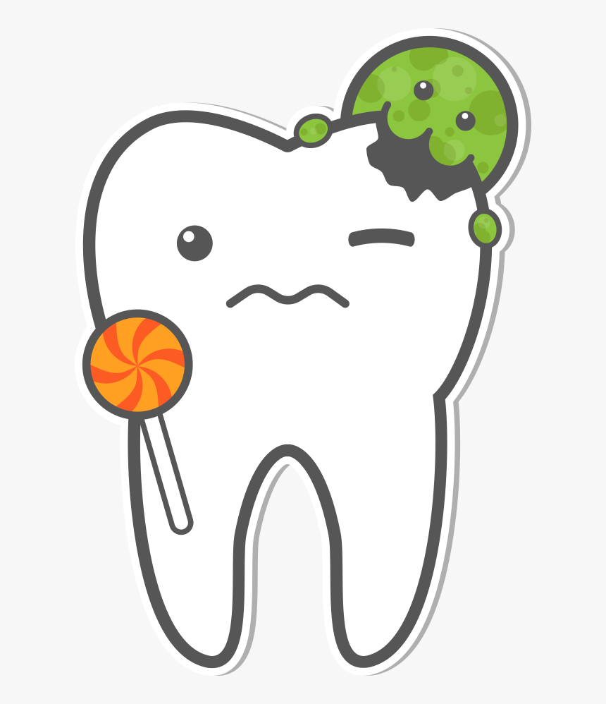 Tooth Decay Cartoon Dentistry Vector Teeth And - Tooth Cartoon Png, Transparent Png, Free Download