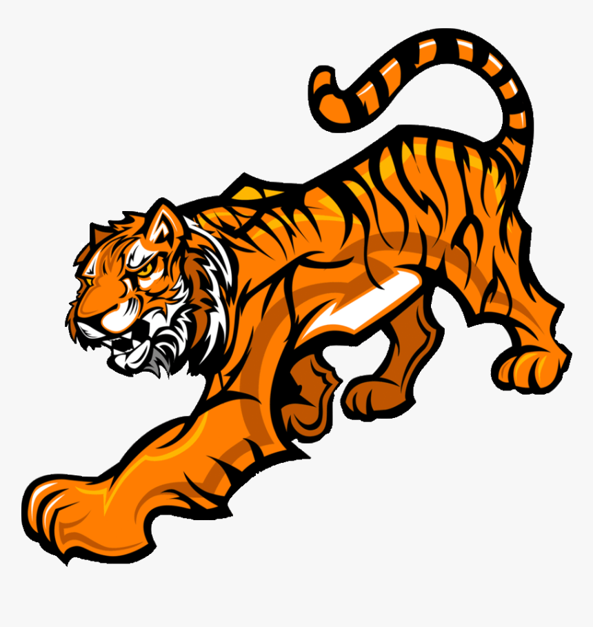 Williston Tiger Clipart Tiger Williston Middle School - High School Mascots Tigers, HD Png Download, Free Download