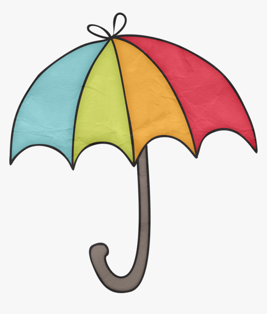Colorful Umbrella Rain Clipart, Colorful Umbrellas, - Dj Inkers Umbrella Clipart, HD Png Download, Free Download
