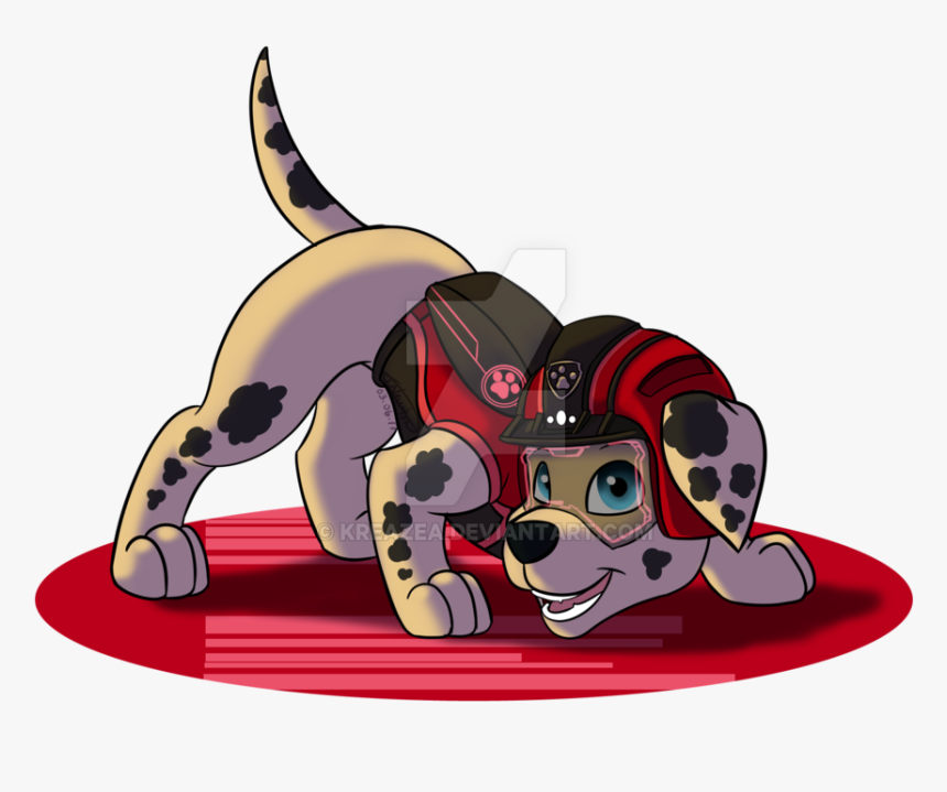 Paw Patrol Marshall Png Clipart , Png Download - Paw Patrol Mission Paw Drawing, Transparent Png, Free Download