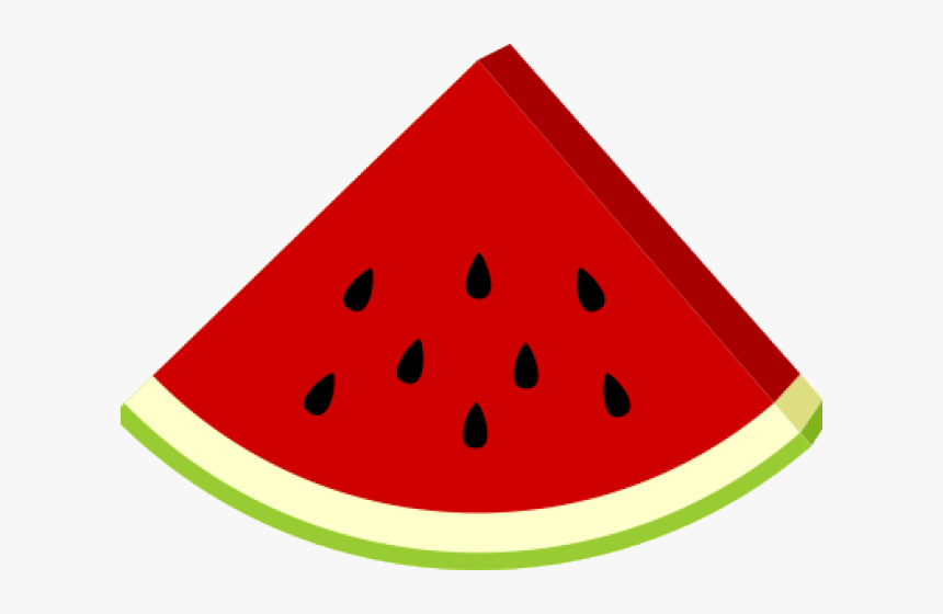 Watermelon Clipart Transparent Background - Slice Of Watermelon Clipart Png, Png Download, Free Download