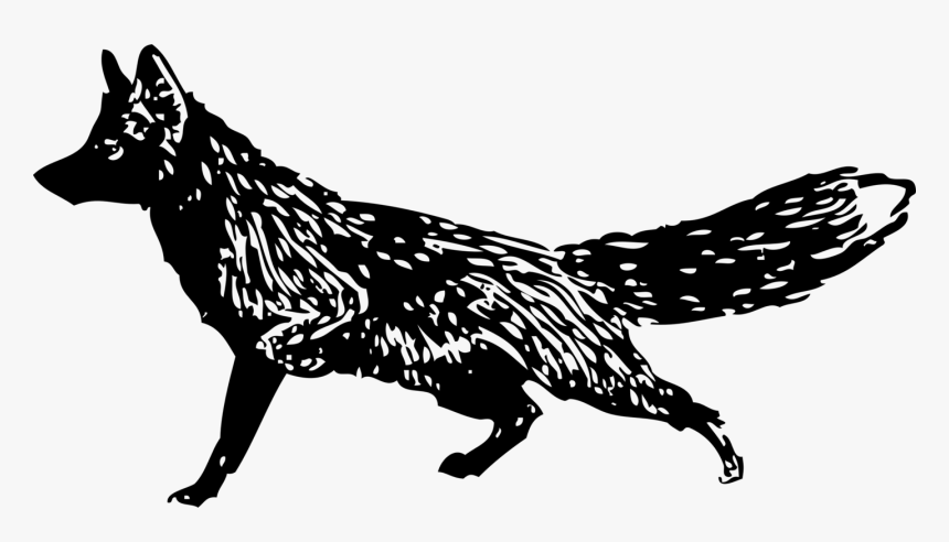 Black Fox Clipart, HD Png Download, Free Download