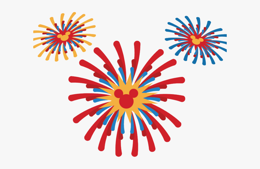 Clip Art Disney Fireworks Clipart - Disney Fireworks Clipart, HD Png Download, Free Download