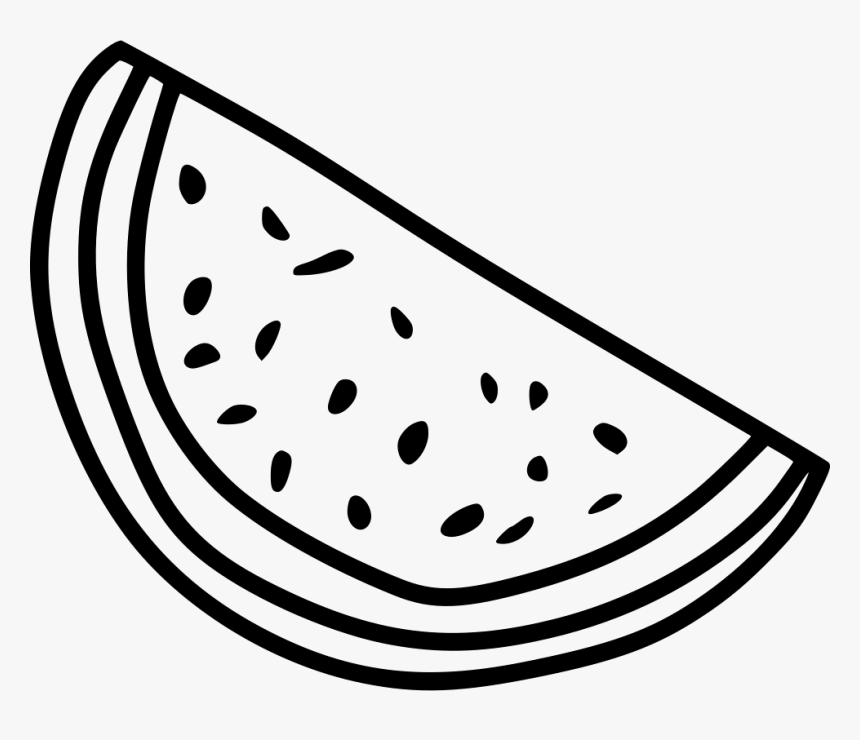 Watermelon - Drawing Clipart Watermelon, HD Png Download, Free Download