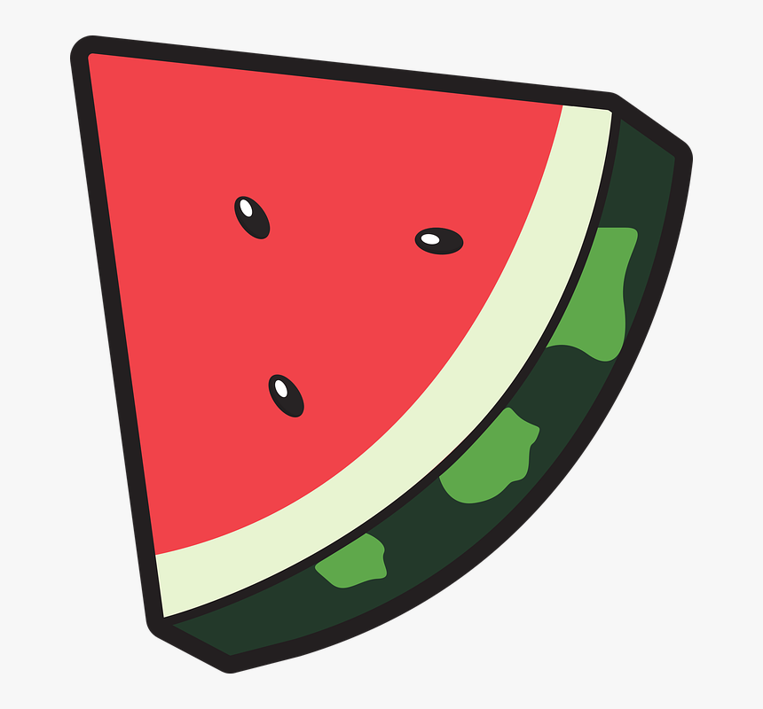 Watermelon, Melon, Fruit, Summer, Food, Healthy, Melons - Gambar Buah Semangka Kartun, HD Png Download, Free Download