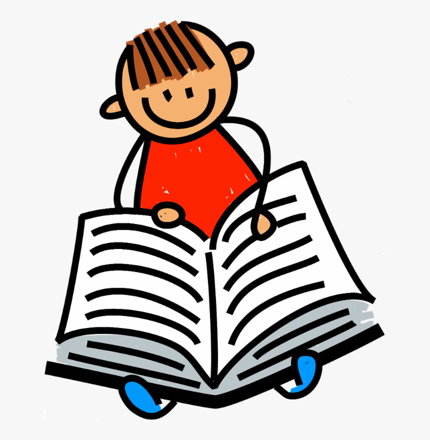 Thanksgiving Clipart Reading - Clip Art Reading Books, HD Png Download, Free Download
