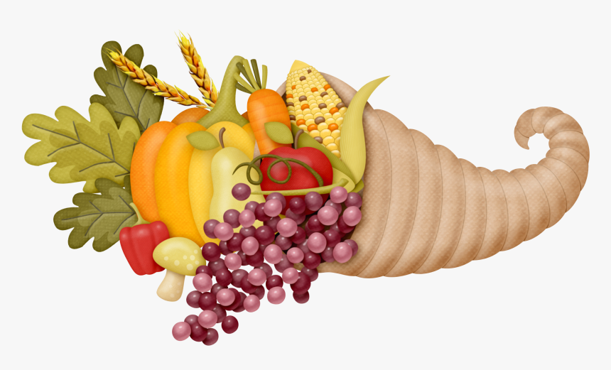 Thanksgiving Cornucopia Clipart - Cornucopia Clipart Transparent, HD Png Download, Free Download