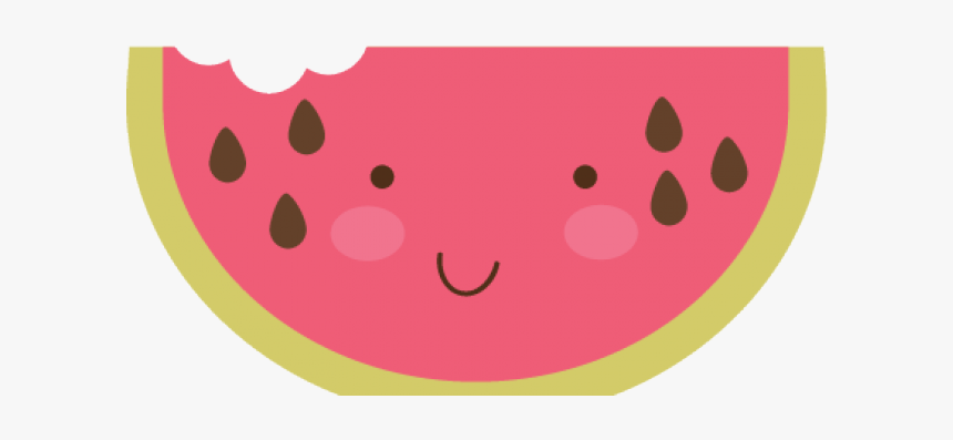 Watermelon Clipart B&w - Watermelon Png File Cartoon, Transparent Png, Free Download