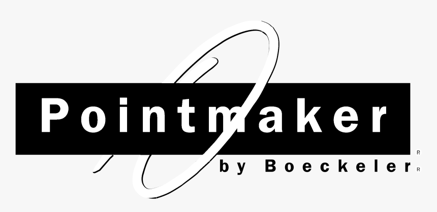 Pointmaker Logo Black And White - Calligraphy, HD Png Download, Free Download