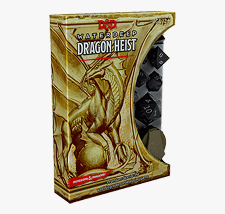 Dungeons & Dragons - Dungeons And Dragons Waterdeep Dragon Heist Dice, HD Png Download, Free Download