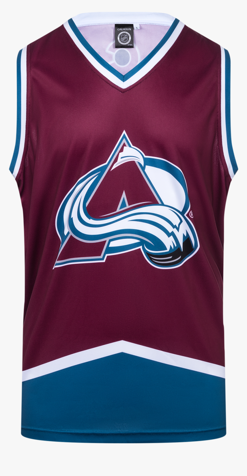 Colorado Avalanche Hockey Tank"
 Class= - Colorado Avalanche Sleeveless Jersey, HD Png Download, Free Download