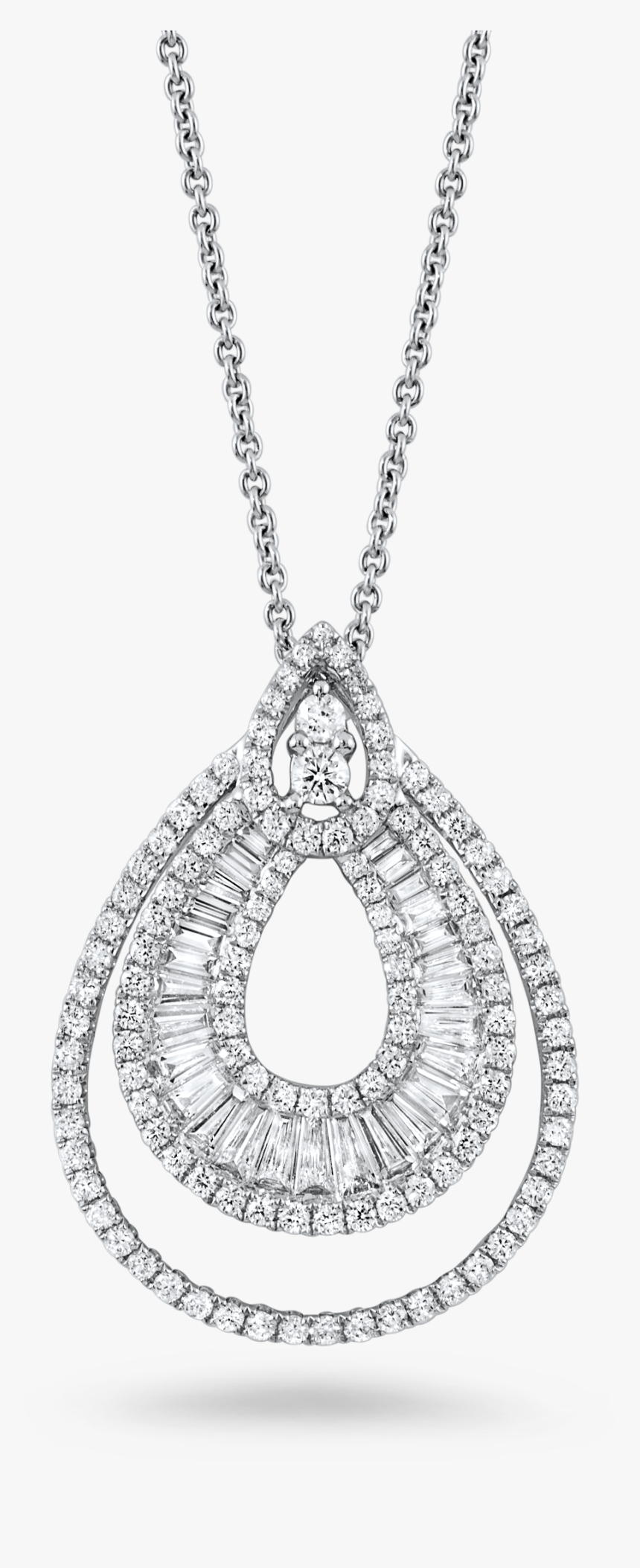 Diamond Pendant Png Image - S Oliver Kette Mit Herz, Transparent Png, Free Download