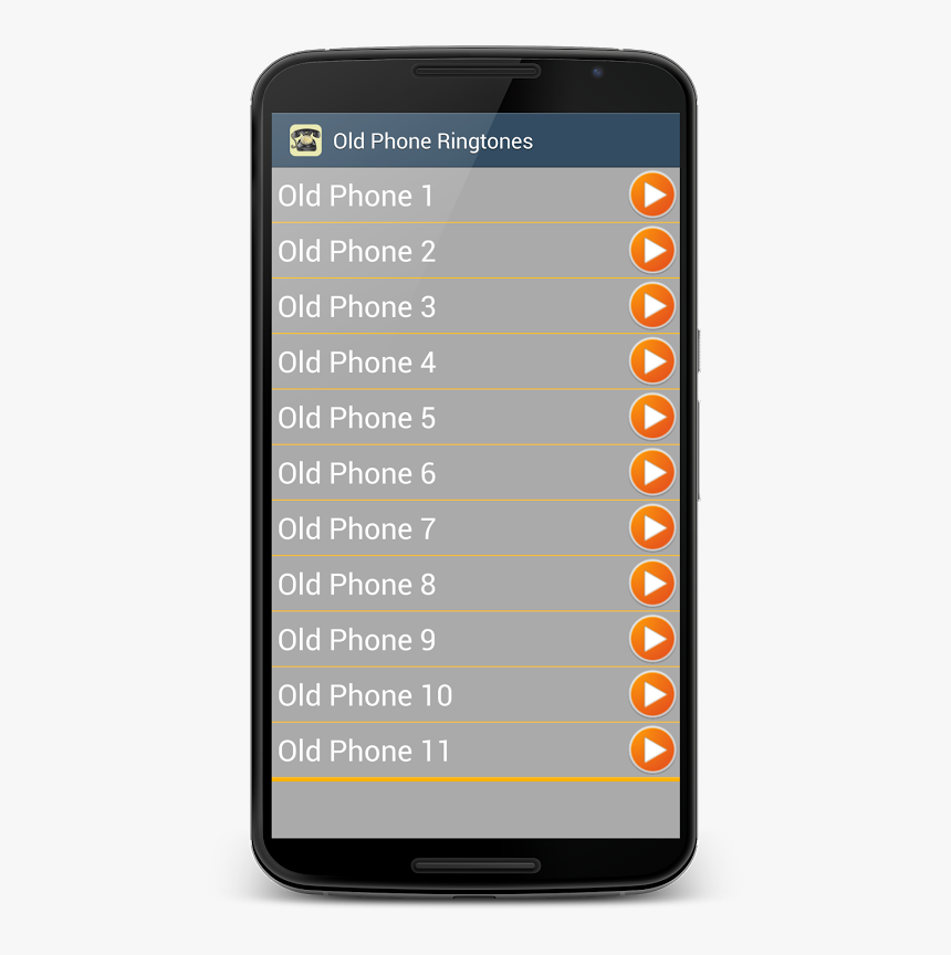 Old Phone Ringtones And Alarms For Android - Png Old Android Phone, Transparent Png, Free Download