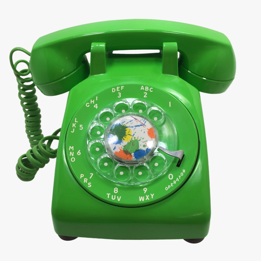 Green Dial Phone Png, Transparent Png, Free Download