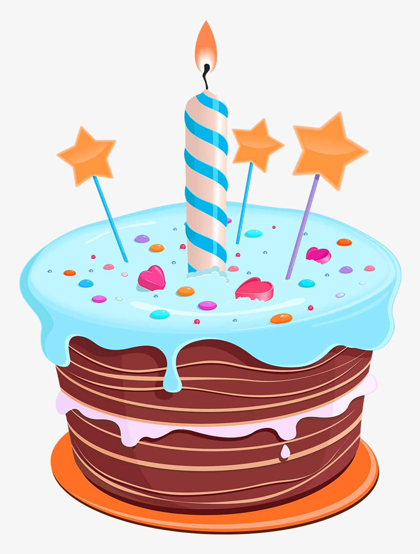 First Birthday Cake Png Clipart , Png Download - Happy Birthday Cake Clip Art, Transparent Png, Free Download