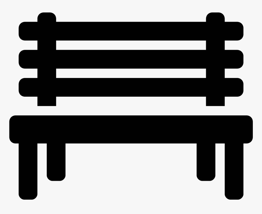 City Park Bench Png - Bench Icon Png, Transparent Png, Free Download