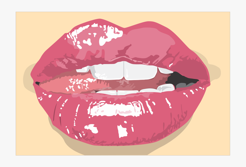 Free Vector Sexy Mouth - Lips Png Public Domain, Transparent Png, Free Download