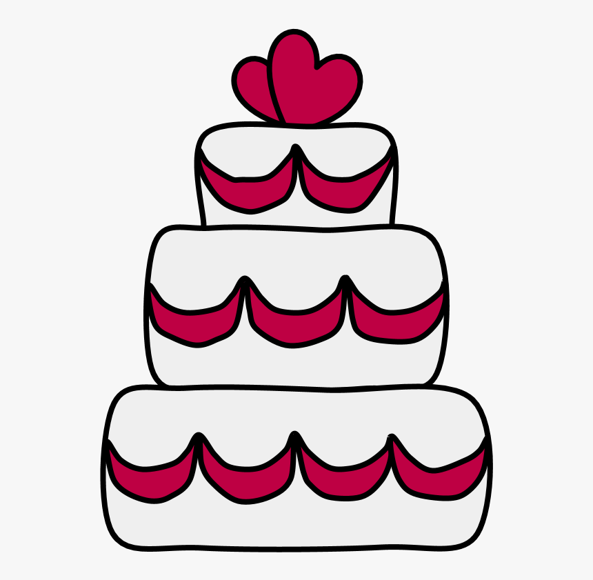 Wedding Cake Clipart , Png Download, Transparent Png, Free Download
